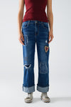 Heart Patch Q2 Jeans (REG)