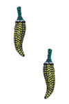 Jalapeno Stud Earrings