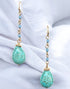 Drop Bead Dangle Earrings