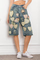 Playful Heart Patchwork Long Shorts (REG)