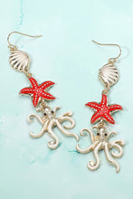 Ocean Octopus Earrings