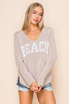 Lightweight Beach Sweater in Neutral (REG)