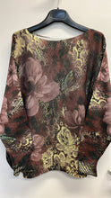 Plum Floral Lace Sweater (REG)