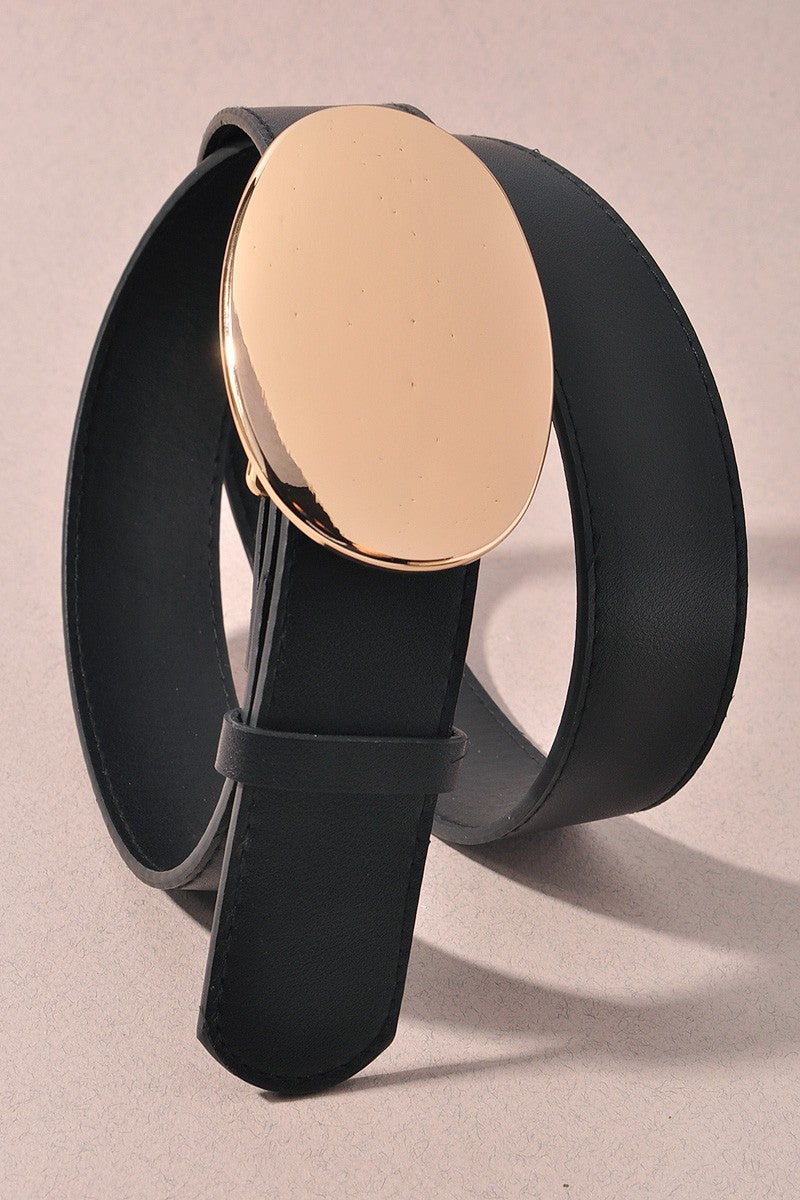 Clean Dome Buckle Belt