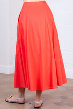 Amazingly Orange Linen Skirt (REG)