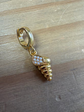 Pearl Conch Charm