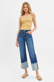 Risen Wide Cuffed Jeans PWC21289