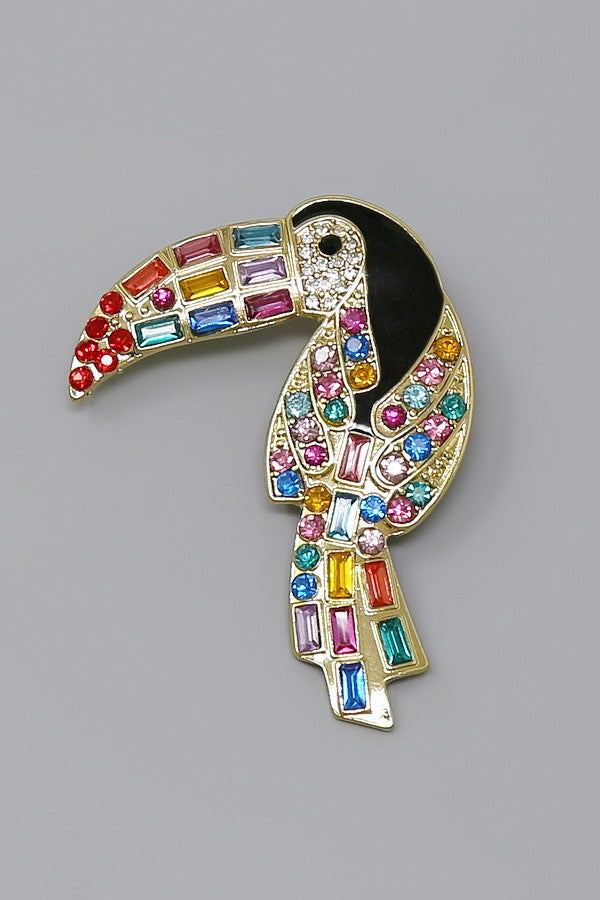 Toucan Brooch