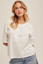 Frayed Cherry Patch Top (REG)