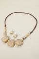 Resin Cord Necklace