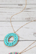 Oval Ring Necklace