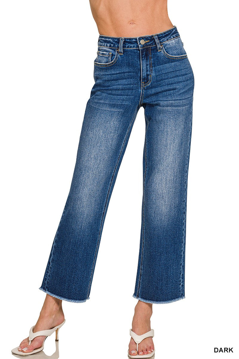 Zenana Straight Leg Jeans DTP-1992DD (REG)