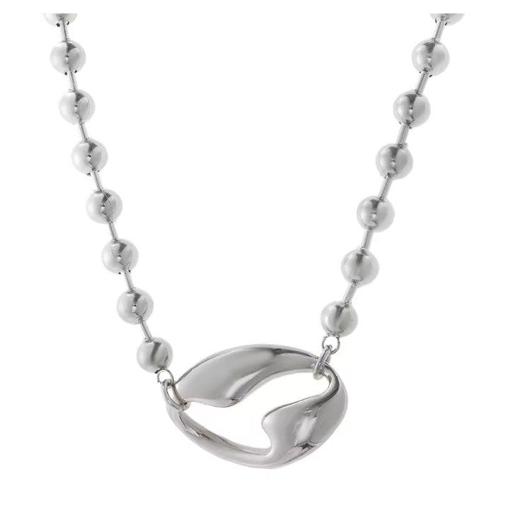 Hollow Oval Necklace