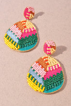 Seed Bead Dangle Earrings