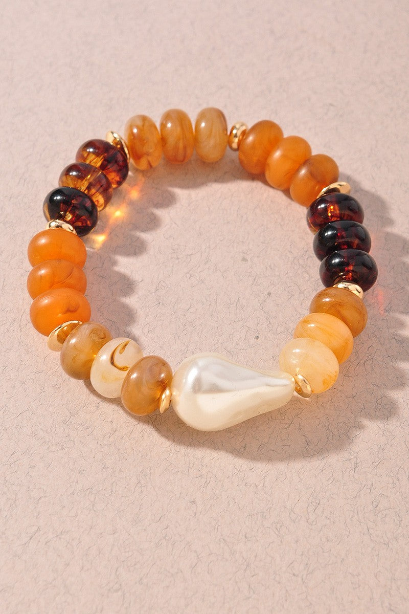 Colorful Pearl Bracelet
