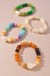 Colorful Pearl Bracelet