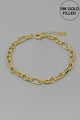 18K Basic Link Bracelet
