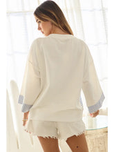 Nautical Patchwork Sweatshirt