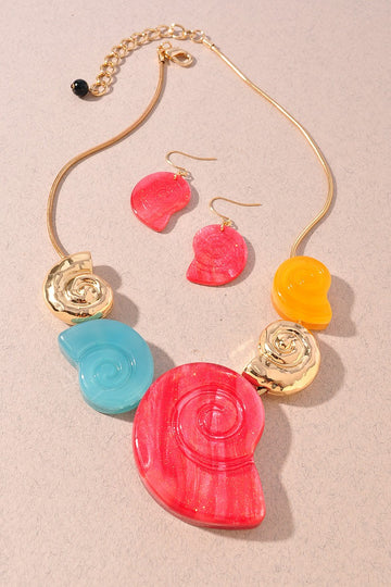 Sea Life Shell Necklace