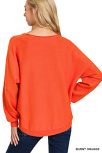 Front Seam Sweater in Burnt Orange (REG)