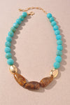 Resin Oval Necklace
