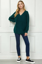 Everyday Wool Blend Sweater in Deep Teal (REG)