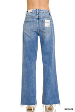 Zenana Raw Hem Flare Jeans DTP-9539 (REG)