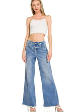 Zenana Raw Hem Flare Jeans DTP-9539 (REG)