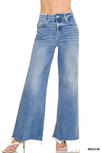 Zenana Raw Hem Flare Jeans DTP-9539 (REG)
