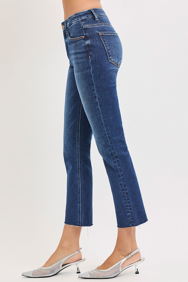 Risen Straight Leg Crop Jeans RDP5903 (REG)