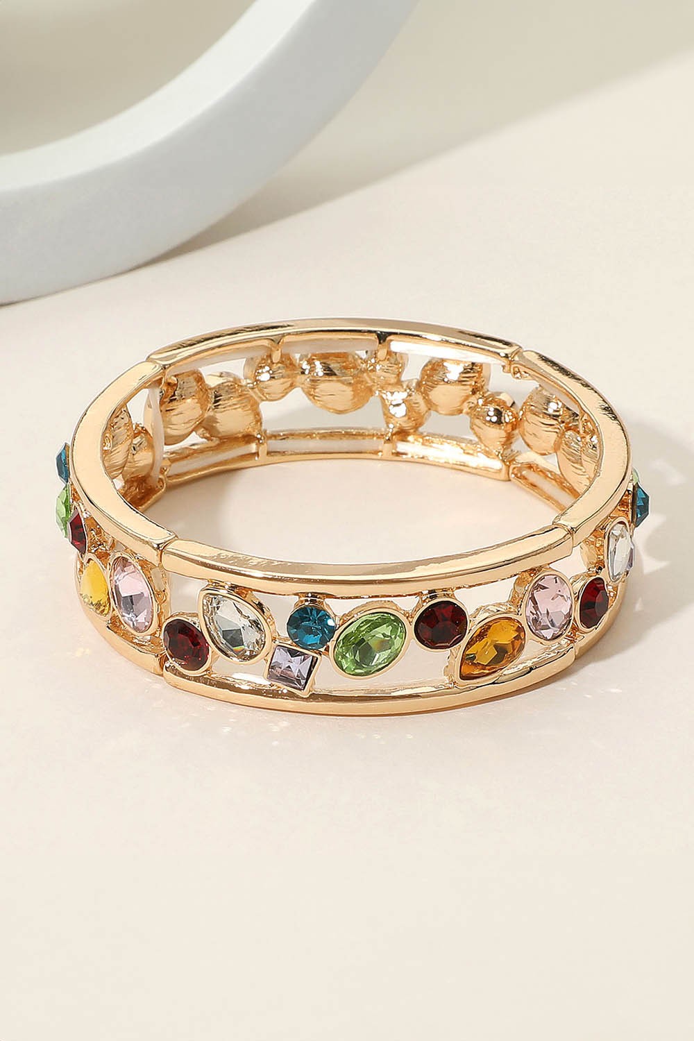 Elegant Stone Stretch Bracelet