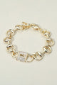 14K Padlock Bracelet