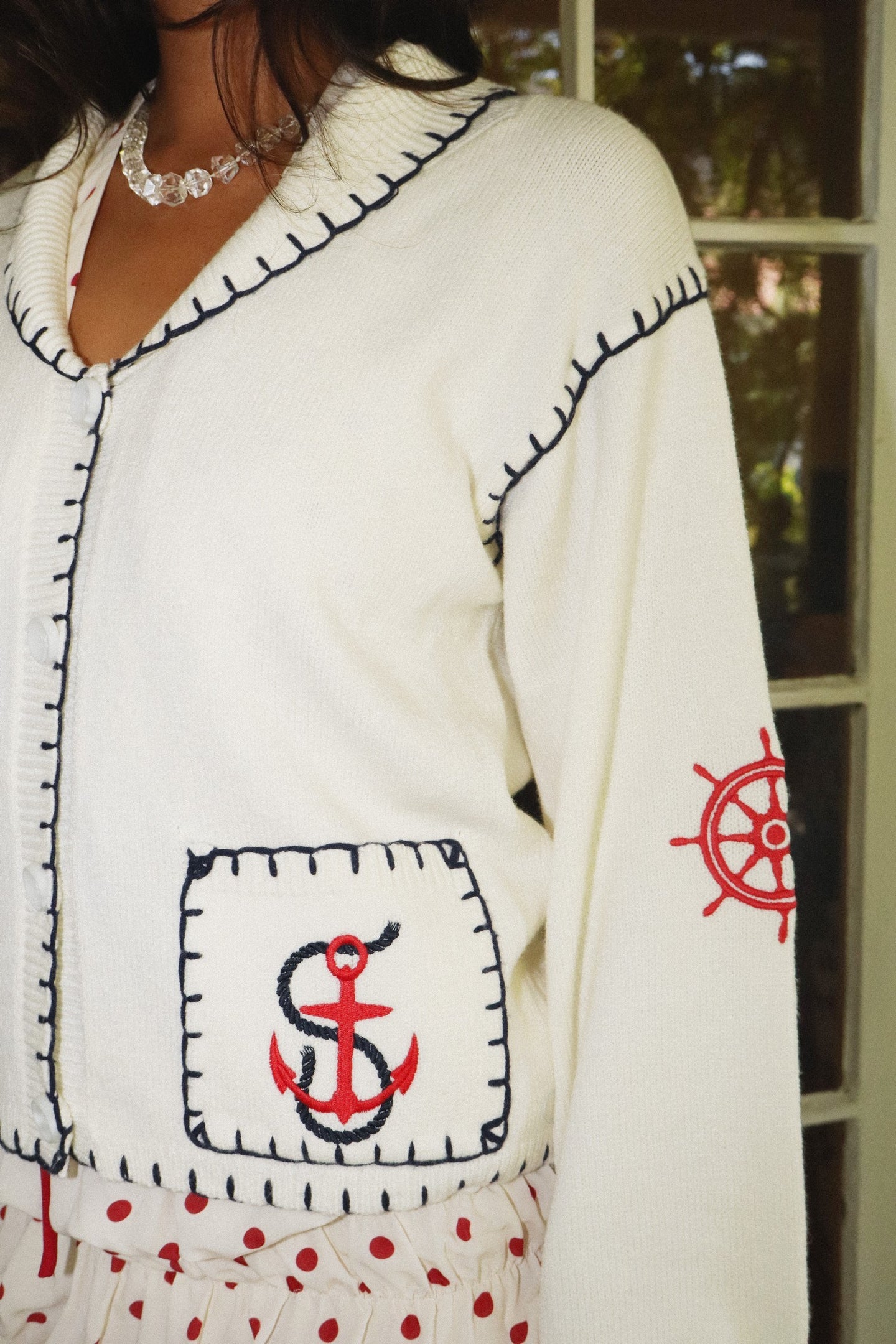 Anchor Patch Cardigan (REG)