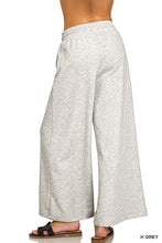 Heather Grey Drawstring Scuba Pants (REG)
