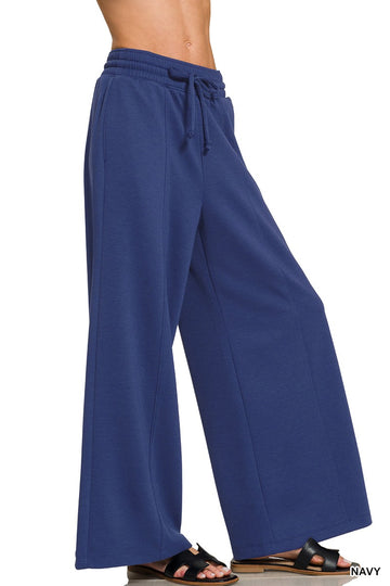 Navy Drawstring Scuba Pants (REG)