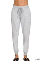 Cotton Jogger Pants in H Grey (REG/PLUS)