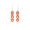 Boo Halloween Earrings