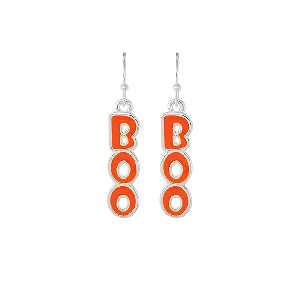 Boo Halloween Earrings