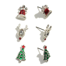 Christmas Tree Stud Earring Set