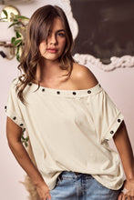 Auralis Metal Trim Top in Ivory (REG)