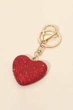 Bling Heart Keychain