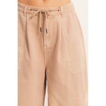 Drawstring Jorts in Dark Taupe (REG)