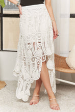 Crochet Lace High Low Skirt (REG)