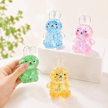 Glitter Bunny Squishy Stress Toy