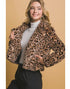 Faux Fur Leopard Jacket (REG)