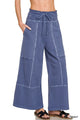 Exposed Seam Terry Pants in Lt Navy (REG)