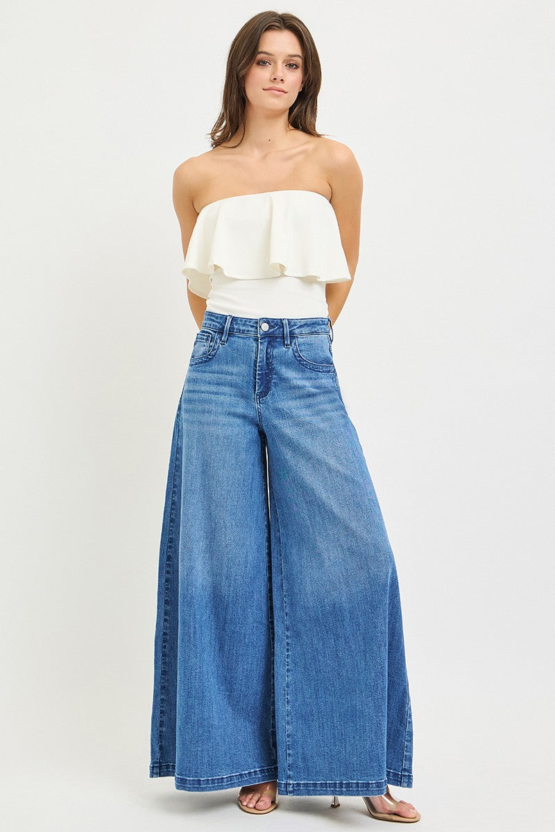 Risen Slouchy Palazzo Jeans PW21577 (REG)