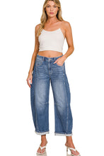 Zenana Cropped Barrel Jeans DTP-9610 (REG)