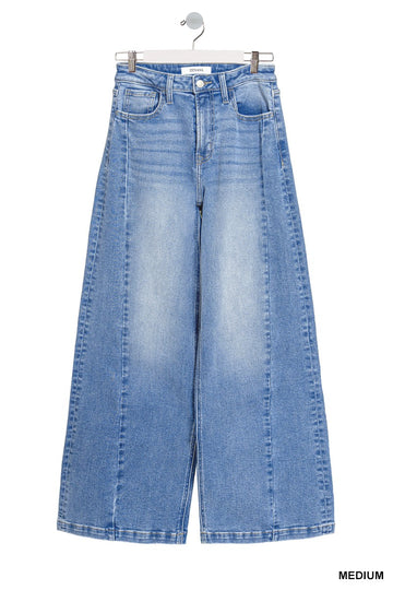 Zenana Wide Leg Denim Pants DTP-9606 (REG)