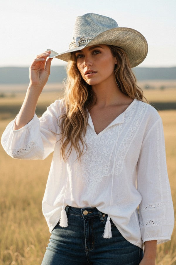 Western Bull Cowboy Hat